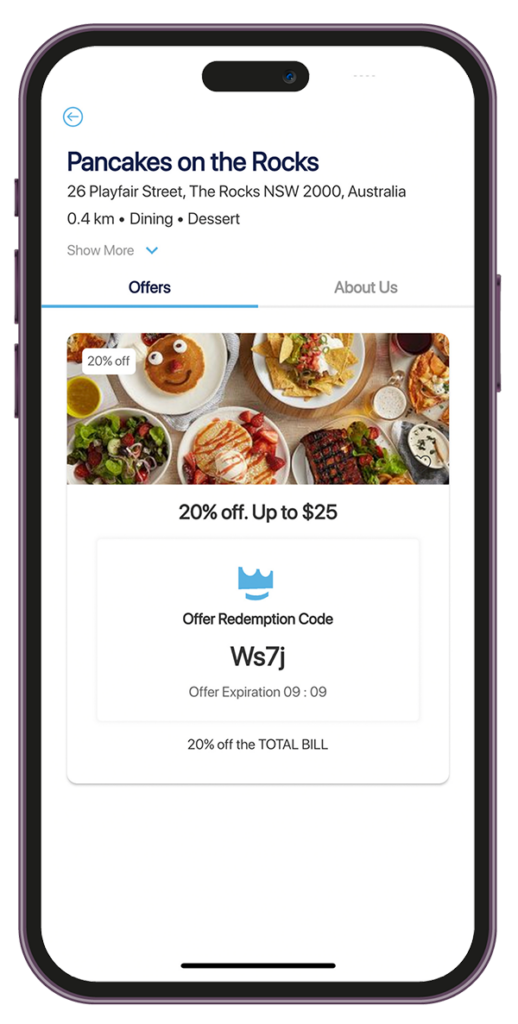 Step 4. Get discount code or confirm online purchase